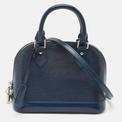 Louis Vuitton Indigo Epi Leather Alma BB Bag