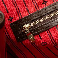 Louis Vuitton Brown Damier Ebene Neverfull MM