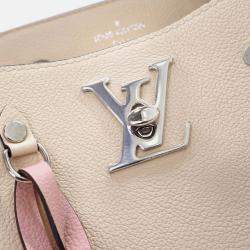 Louis Vuitton Calfskin Lockme Bucket Bag