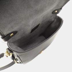 Louis Vuitton Saumur BB Black Epi Leather Shoulder Bag