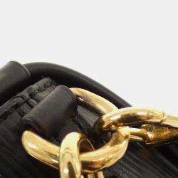 Louis Vuitton Saumur BB Black Epi Leather Shoulder Bag