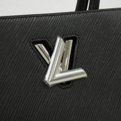 Pre Owned Louis Vuitton Twist Black Epi Leather Tote Bag