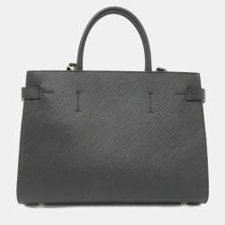 Pre Owned Louis Vuitton Twist Black Epi Leather Tote Bag