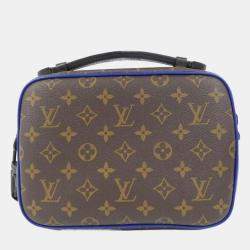 Louis Vuitton S Lock Monogram Macassar Canvas Messenger Bag