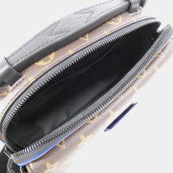 Louis Vuitton S Lock Monogram Macassar Canvas Messenger Bag