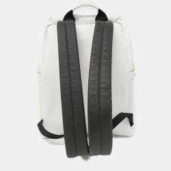 Louis Vuitton Discovery PM White Taiga Leather Backpack
