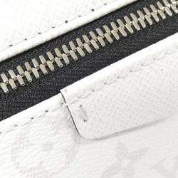 Louis Vuitton Discovery PM White Taiga Leather Backpack