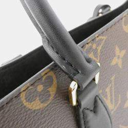 Louis Vuitton Flower Monogram Canvas Tote Bag