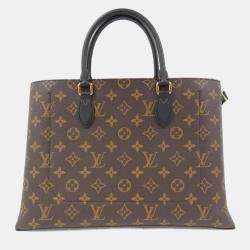 Louis Vuitton Flower Monogram Canvas Tote Bag