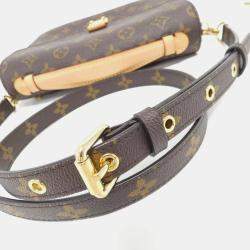 Louis Vuitton Pochette Metis MM Monogram Canvas Shoulder Bag