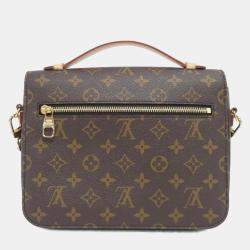 Louis Vuitton Pochette Metis MM Monogram Canvas Shoulder Bag