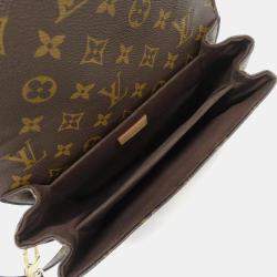 Louis Vuitton Pochette Metis MM Monogram Canvas Shoulder Bag