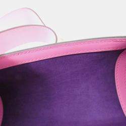 Pre Owned Louis Vuitton Papillon Trunk Rose Epi Leather Shoulder Bag