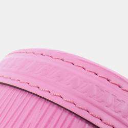 Pre Owned Louis Vuitton Papillon Trunk Rose Epi Leather Shoulder Bag