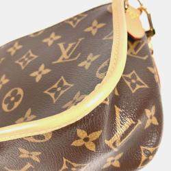 Pre Owned Louis Vuitton Diane Nm PM Canvas Brown Monogram Shoulder Bag 