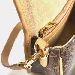 Pre Owned Louis Vuitton Diane Nm PM Canvas Brown Monogram Shoulder Bag 