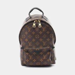 Louis Vuitton Palm Springs PM Coated Canvas Leather Monogram Backpack Bag