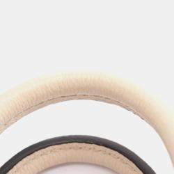Pre Owned  Louis Vuitton Papillon BB Leather Ivory Beige Monogram Empreinte Creme Saffron Handbag 