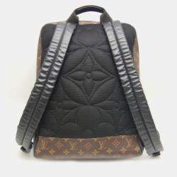 Pre Owned Louis Vuitton Macassar Dean Noir Monogram Backpack