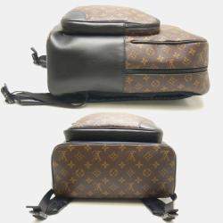 Pre Owned Louis Vuitton Macassar Dean Noir Monogram Backpack