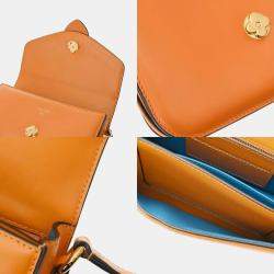 Pre Owned Louis Vuitton LV Pont Neuf Summer Gold Leather Shoulder Bag