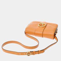 Pre Owned Louis Vuitton LV Pont Neuf Summer Gold Leather Shoulder Bag