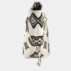  Louis Vuitton Neverfull MM Wild At Heart Capsule Collection Leather Shoulder Bag With Pouch 