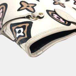  Louis Vuitton Neverfull MM Wild At Heart Capsule Collection Leather Shoulder Bag With Pouch 