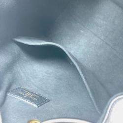  Louis Vuitton Lock Me Noir Leather Bucket Drawstring Handbag  