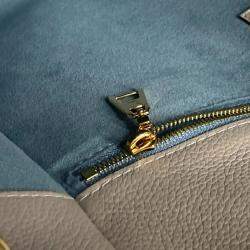 Louis Vuitton On My Side MM Calf Leather Monogram Canvas Shoulder Bag 
