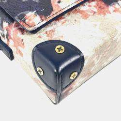Louis Vuitton Bleach Steamer Ink Blue Navy Monogram Wearable Wallet Bag 