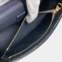 Louis Vuitton Bleach Steamer Ink Blue Navy Monogram Wearable Wallet Bag 