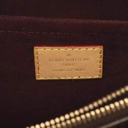 Louis Vuitton Montaigne MM Brown Coated Canvas Leather Monogram Handbag 