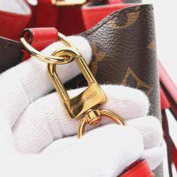 Louis Vuitton Brown Coated Canvas Leather Monogram Neonoe Shoulder Bag 