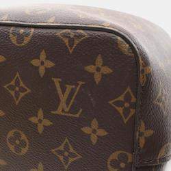 Louis Vuitton Brown Coated Canvas Leather Monogram Neonoe Shoulder Bag 