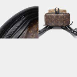  Louis Vuitton Palm Springs PM Brown Beige Coated Canvas Leather Monogram Reverse  Backpack