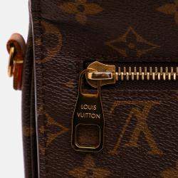Louis Vuitton Brown Monogram Pochette Metis