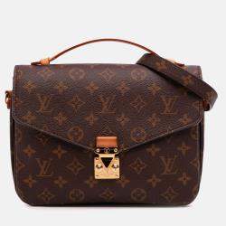 Louis Vuitton Brown Monogram Pochette Metis