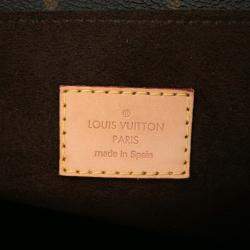 Louis Vuitton Brown Monogram Pochette Metis