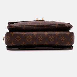 Louis Vuitton Brown Monogram Pochette Metis