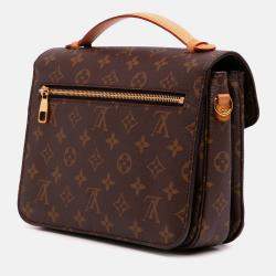 Louis Vuitton Brown Monogram Pochette Metis