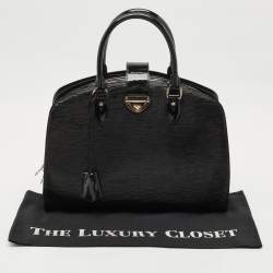 Louis Vuitton Black Epi Leather Pont Neuf GM Bag