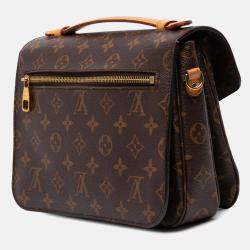 Louis Vuitton Brown Monogram Pochette Metis