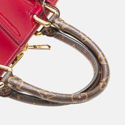 Louis Vuitton Red Vernis Miroir Satchel