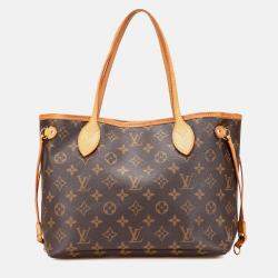Louis Vuitton Brown Monogram Neverfull PM
