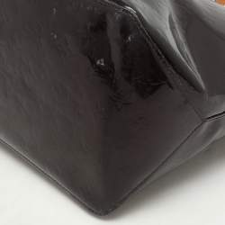 Pre Owned Louis Vuitton Amarante Monogram Vernis Bellevue GM Bag