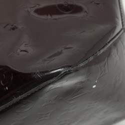 Pre Owned Louis Vuitton Amarante Monogram Vernis Bellevue GM Bag