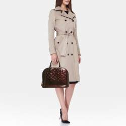 Louis Vuitton Amarante Monogram Vernis Alma PM Bag