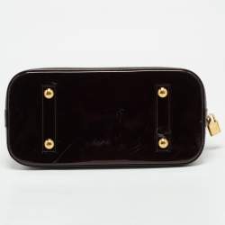 Louis Vuitton Amarante Monogram Vernis Alma PM Bag