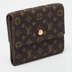 Louis Vuitton Monogram Mini Lin Elise Wallet